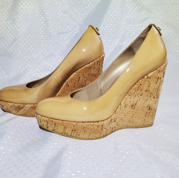 Stuart Weitzman Cork Wedges.